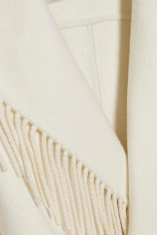 Rowen Fringe Jacket | Frost