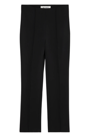 Cigarette Leg Trousers | Black