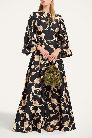 Belle Kaftan | Buttercup Black