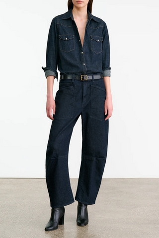 Travis Shirt | Indigo Rinse