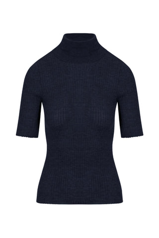 Cashmere Turtleneck | Navy