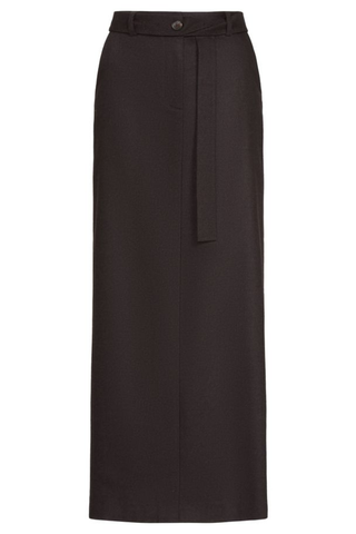 Slit Skirt | Chocolate