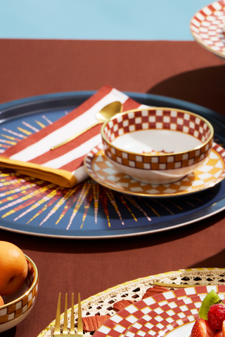 Round Printed Tray | Sunrays