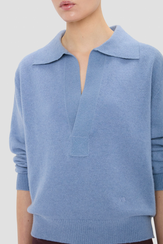 Genevieve Jumper | Ocean Mist Melange