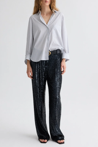 Next Morning Shirt | White/Midnight