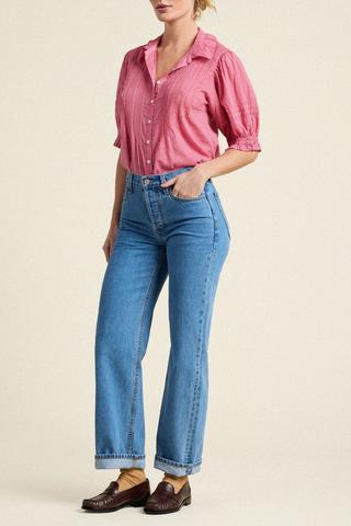 Jess Blouse | Rosehip Gingham