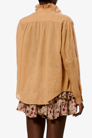 Leota Top | Caramel