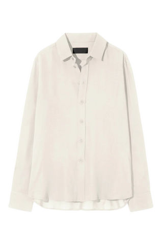 Gaia Silk Shirt | Ivory