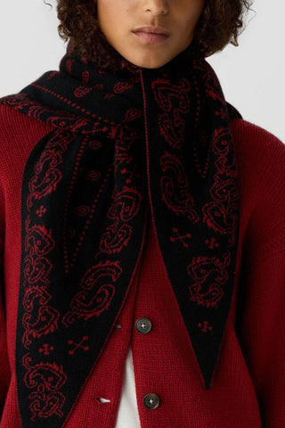 The Wild Rag | Carmine/Black