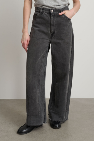 Vintage Reworked Culotte | Vintage Black