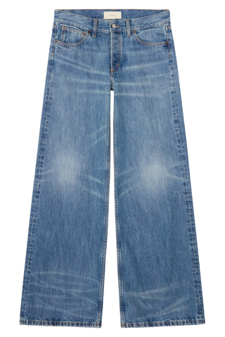 Kyoto Jean | Mid Blue Righe