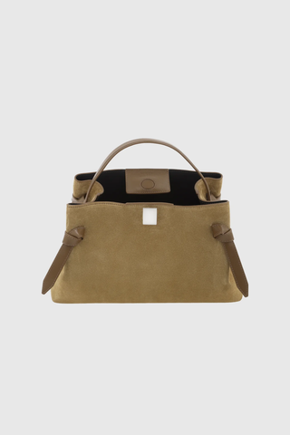 Gyoza Handbag | Fennel Suede
