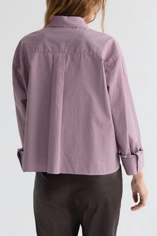 J.D. Shirt | Rust/Blue