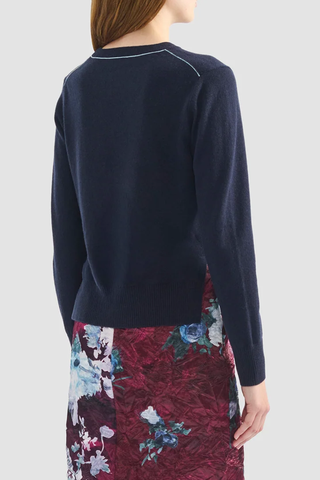 Cashmere Crew Neck Jumper | Navy