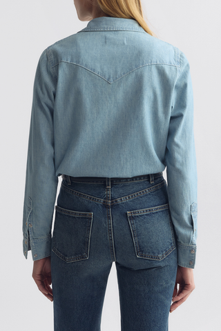 Travis Chambray Shirt | Indigo