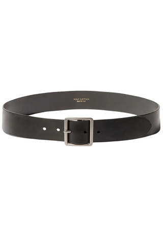 Marcela Belt | Black W/Antique Silver Buckle