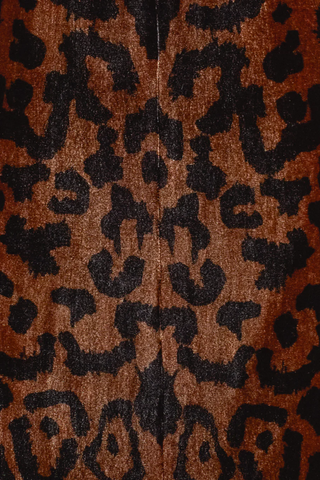 Afternoon Leopard Blazer | Dark Brown