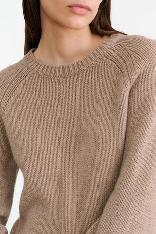 Laurel Sweater | Taupe Melange
