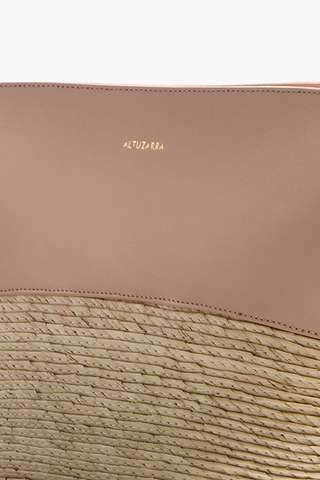 Basket Clutch | Pale Blush