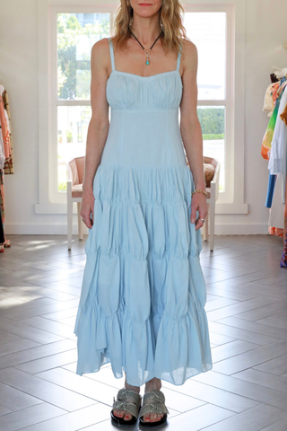 Emmalina Midi Dress | Adriatic