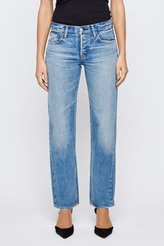 Straight Low Jean | Cheval Blue