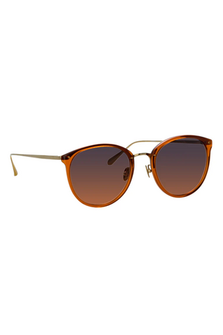 Calthorpe Oval Sunglasses | Orange