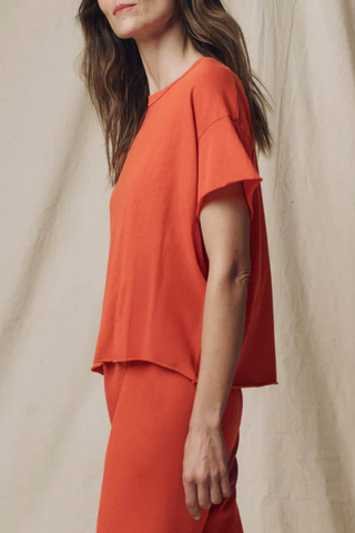 The Crop Tee | Desert Clay