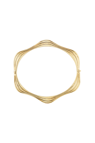 Gold Marea Bangle