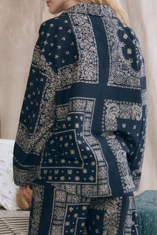 The Pajama Shirt | Bandana Patchwork