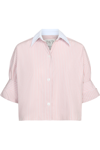 Next Ex Shirt | Spanish Villa/White Stripes