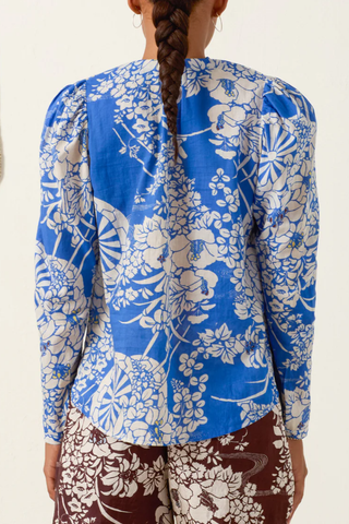 Artemis Royal Spoke Shirt | Medium Blue