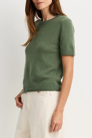 Serafina Cashmere Tee | Thyme