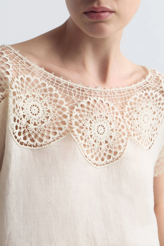 Caila Top | Ivory