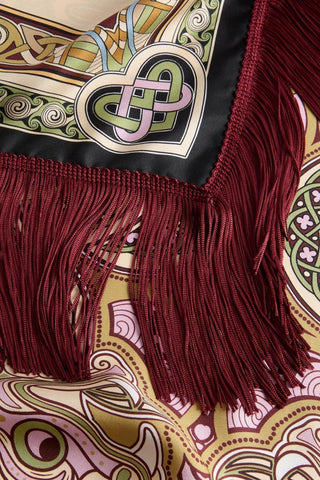 Reversible Fringe Foulard | Kells Placeé