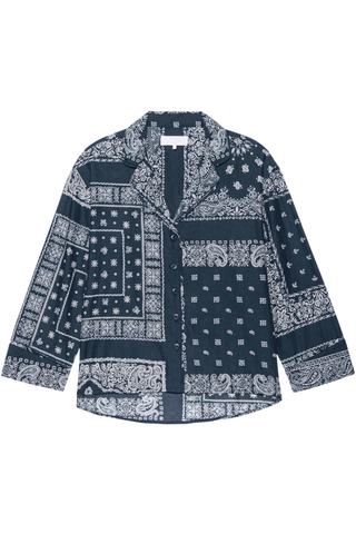 The Pajama Shirt | Bandana Patchwork