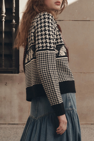 The Pony Cardigan | Black
