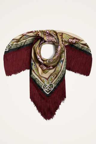 Reversible Fringe Foulard | Kells Placeé