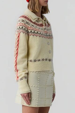 Cloud Chalet Cardigan | Mist Combo