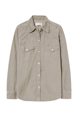 Travis Corduroy Shirt | Travertine