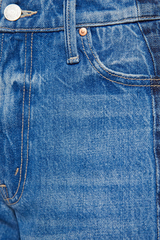 Mid Rise Maven Bermuda Fray Short | Double Stacked