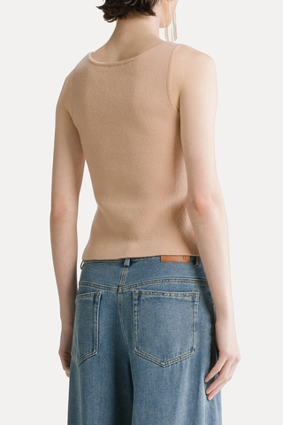 Wool And Cashmere Bustier Waistcoat | Cashmere