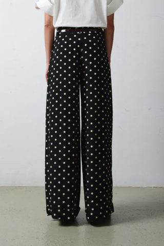 Mila Pant | Polka Dot B&W