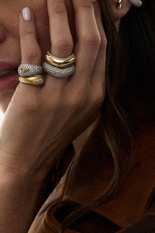 Ring Illusion | Yellow Gold & Diamonds