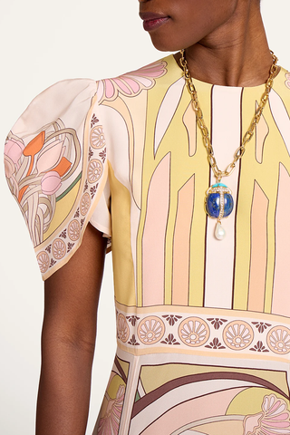 Cherie Scarf Dress | Tulip Placeé Pale Pink