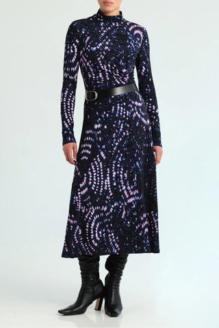 Hera Dress | Veneta Arc Navy