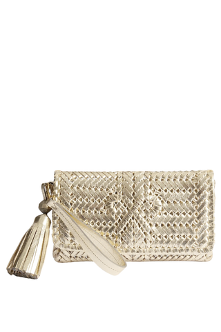 Neeson Tassel Clutch | Platino