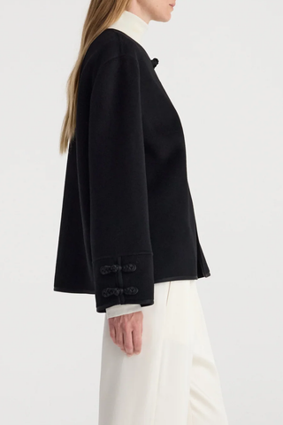 Double-Faced Pankou Style Jacket | Black