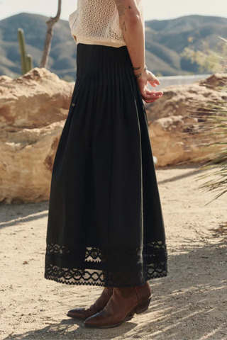 The Structured Victorian Skirt | Black