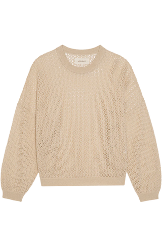 The Crochet Pullover | Natural