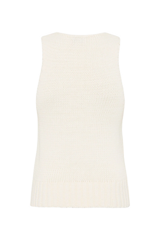 Linen Silk Blend Tank | Salt